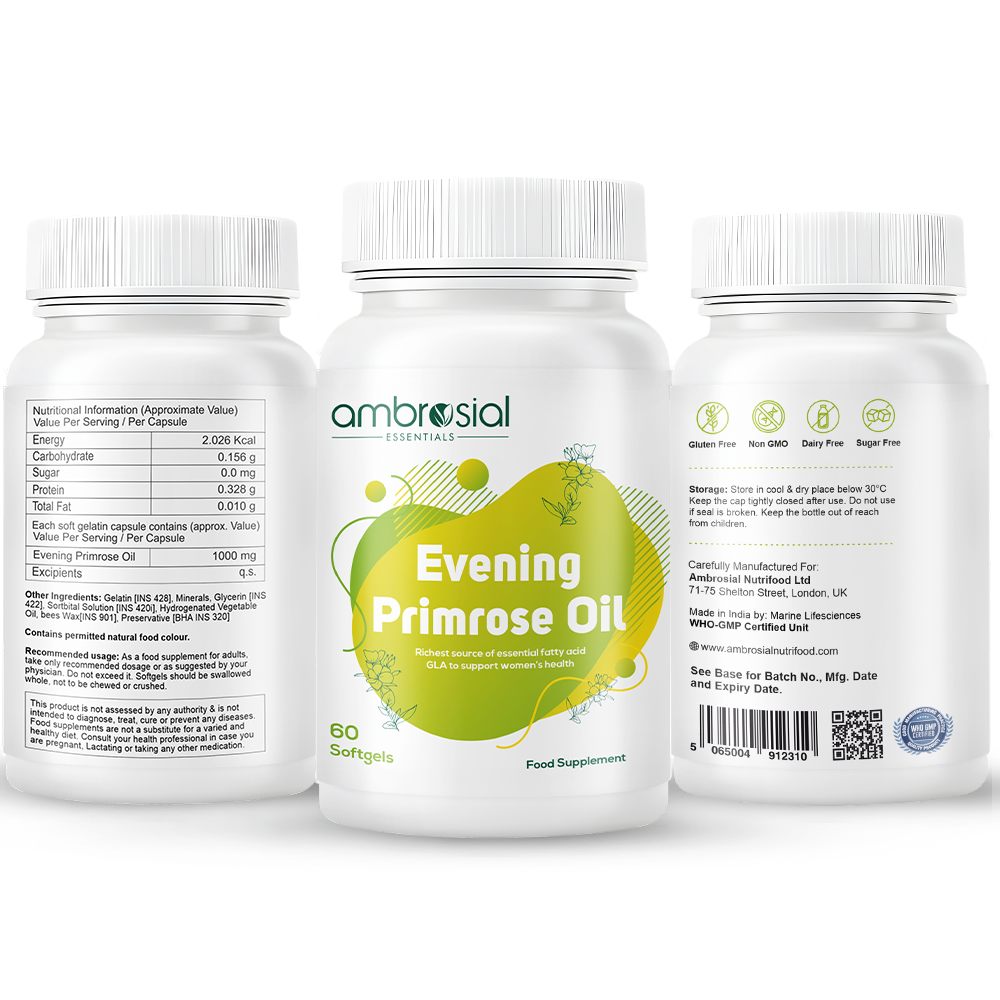 Evening Primrose Oil (EPO) 1000 mg
