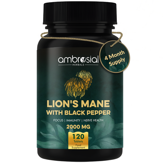 Lion's Mane with Black Pepper - 2000 mg