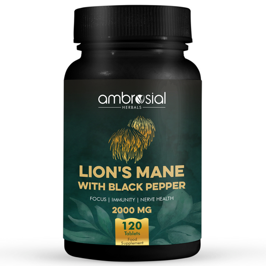 Lion's Mane with Black Pepper - 2000 mg