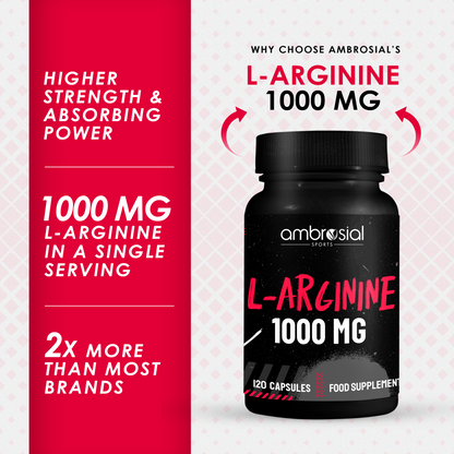 L-Arginine Amino Acid 1000mg