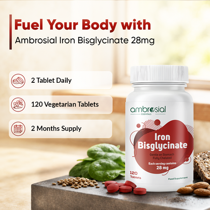 Iron Bisglycinate 28 mg