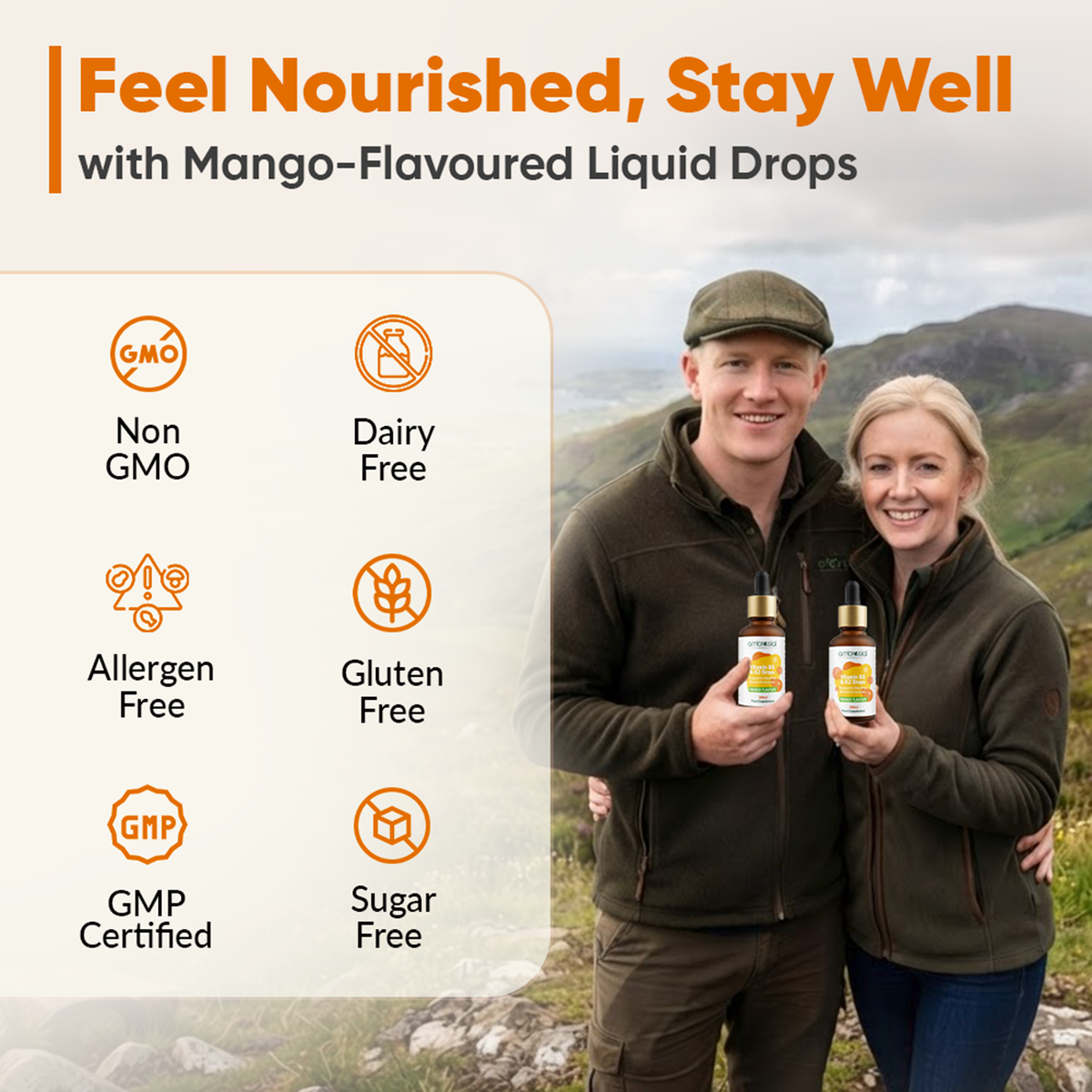 Ambrosial Vitamin D3 & K2 Drops 