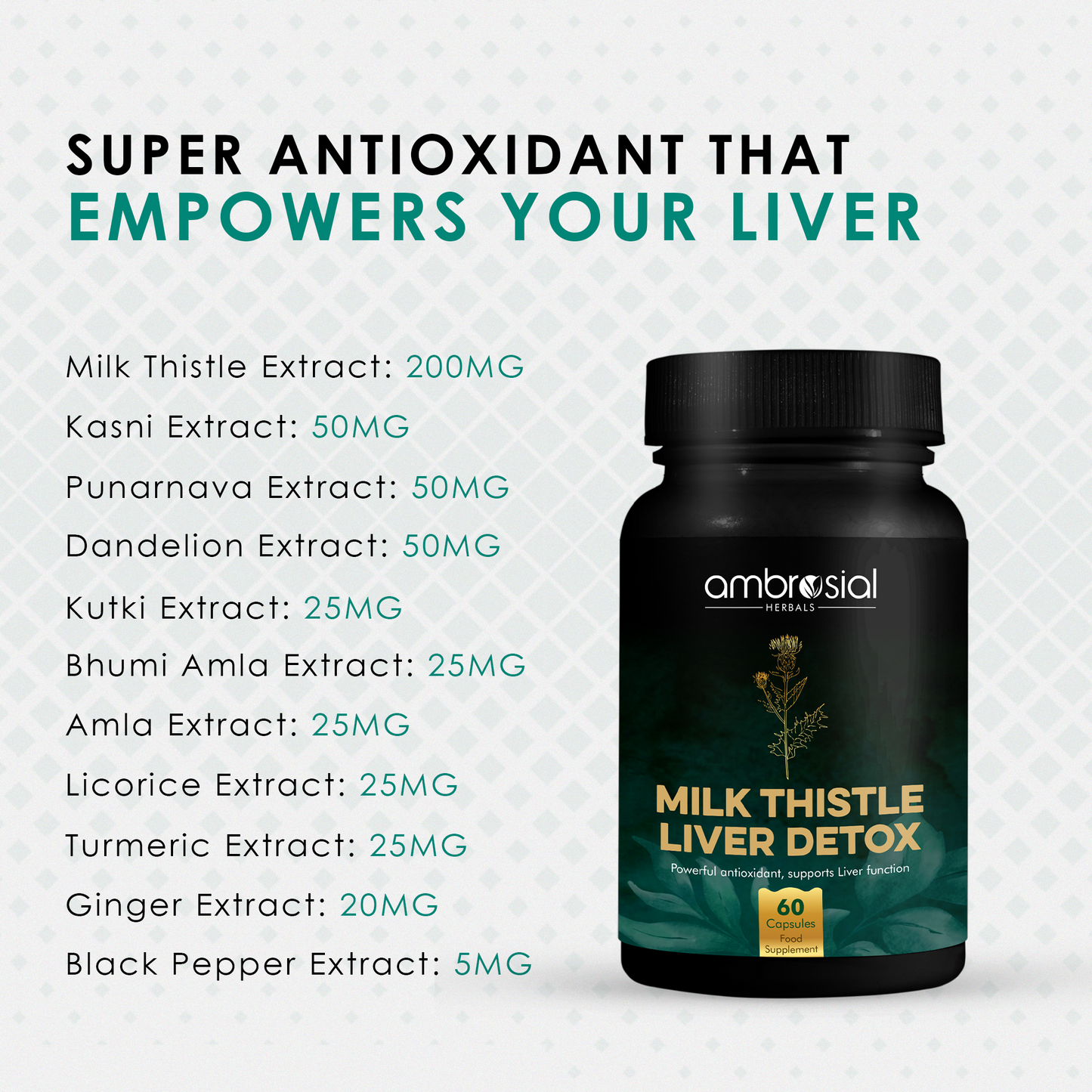 Milk Thistle Liver Detox