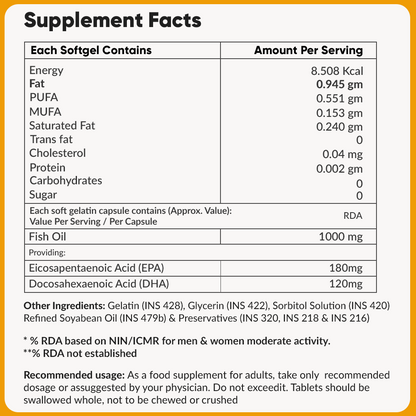 Omega 3 Fish Oil 