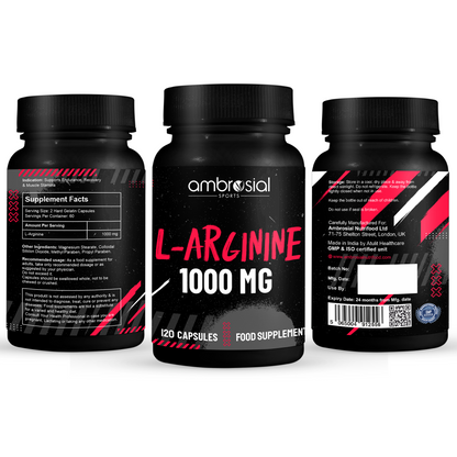 L-Arginine Amino Acid 1000mg