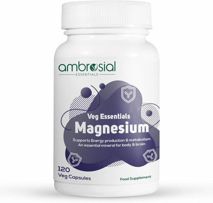 Ambrosial Magnesium 120 Veg Capsules