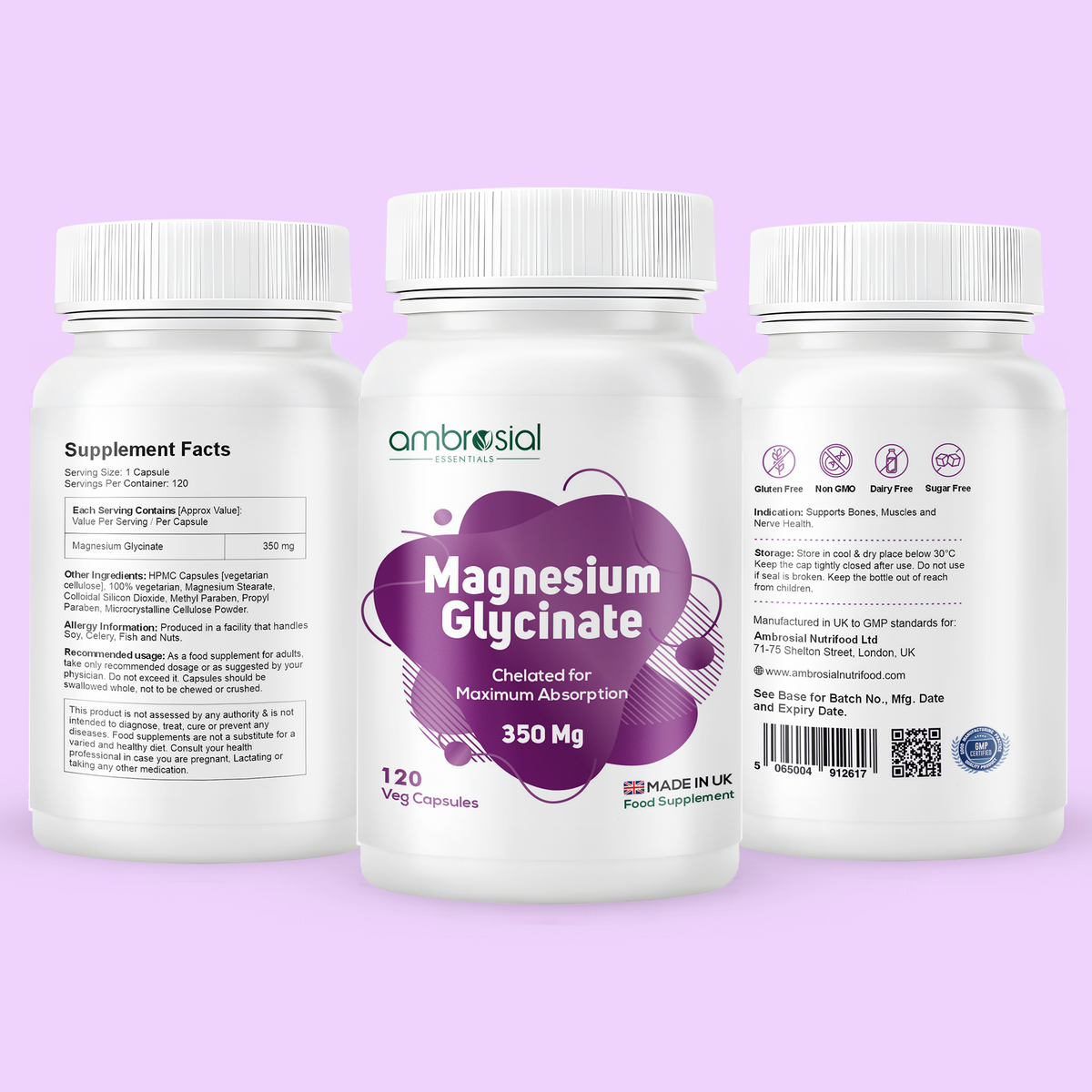 Magnesium Glycinate 350mg