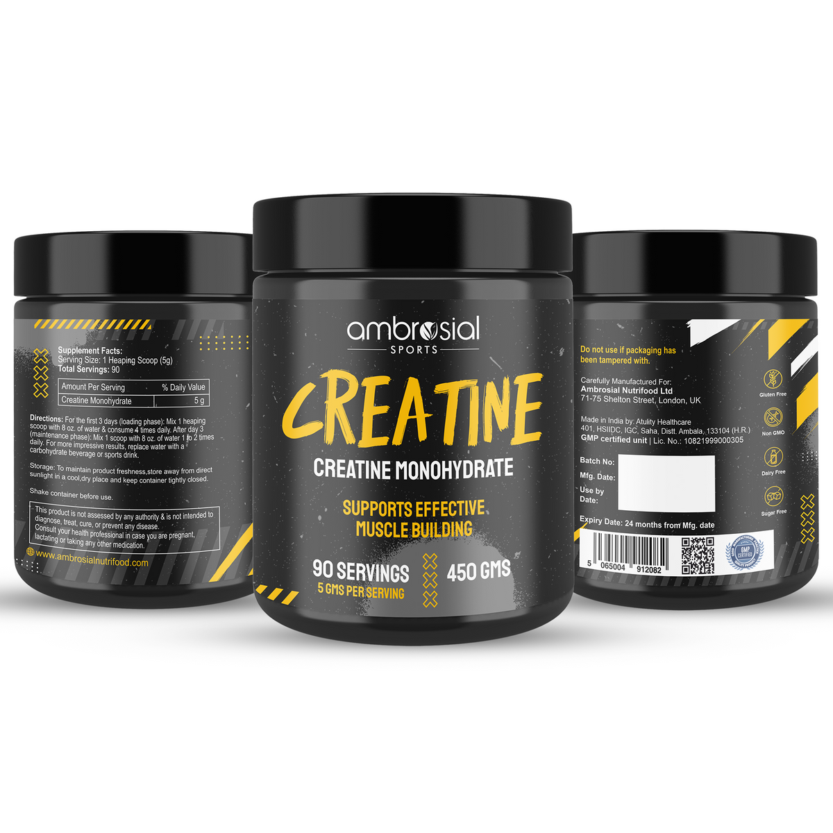 Creatine Monohydrate 450 Mg 