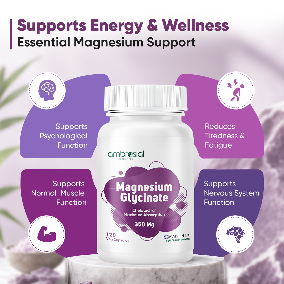 Magnesium Glycinate 350mg