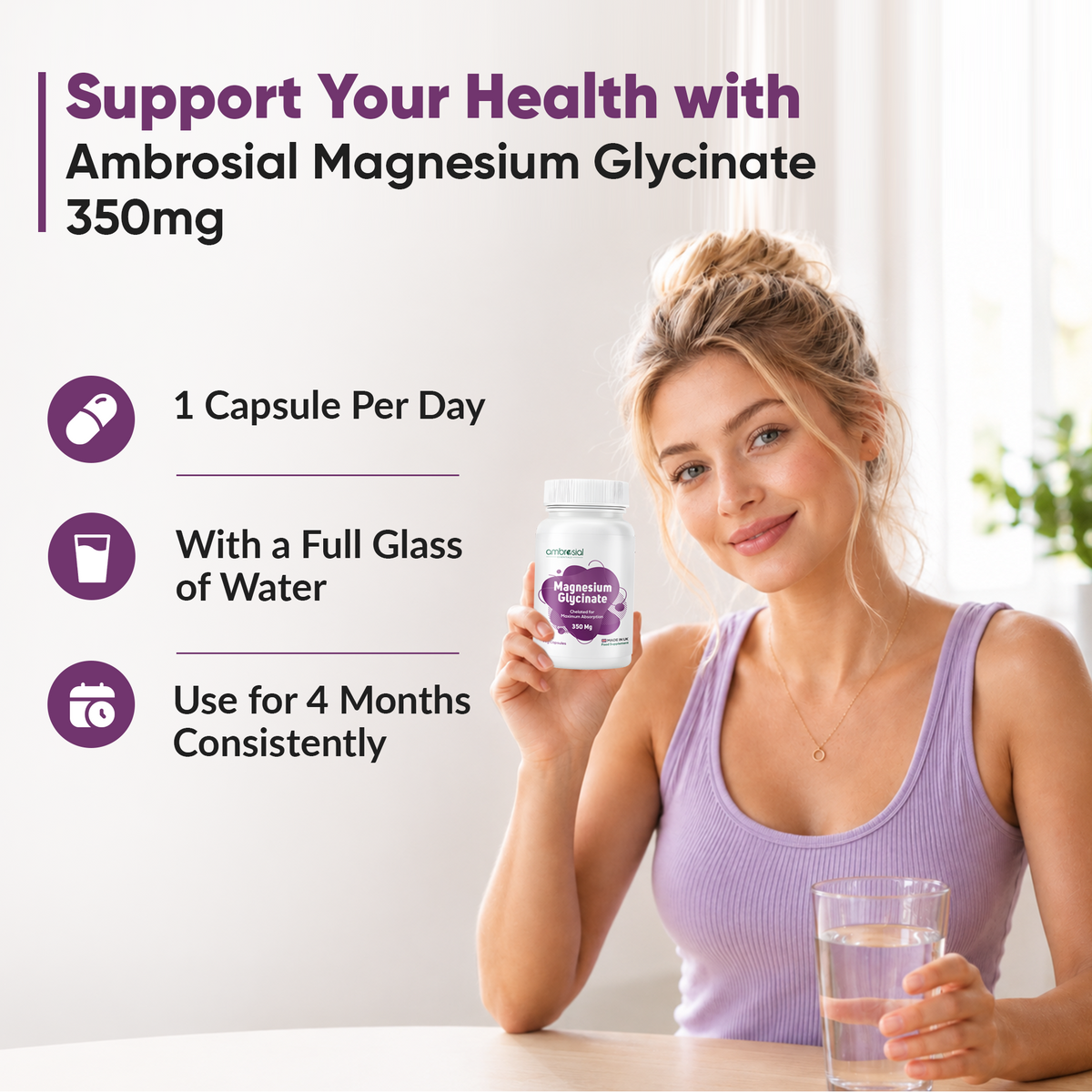 Magnesium Glycinate 350mg