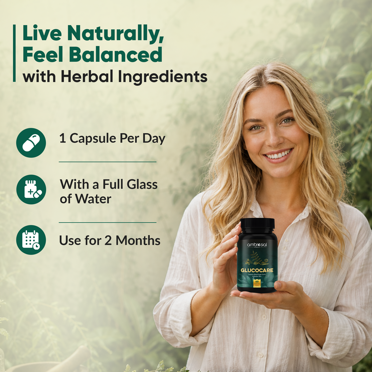 Glucocare (Bittermelone, Neem &amp; Jamun)