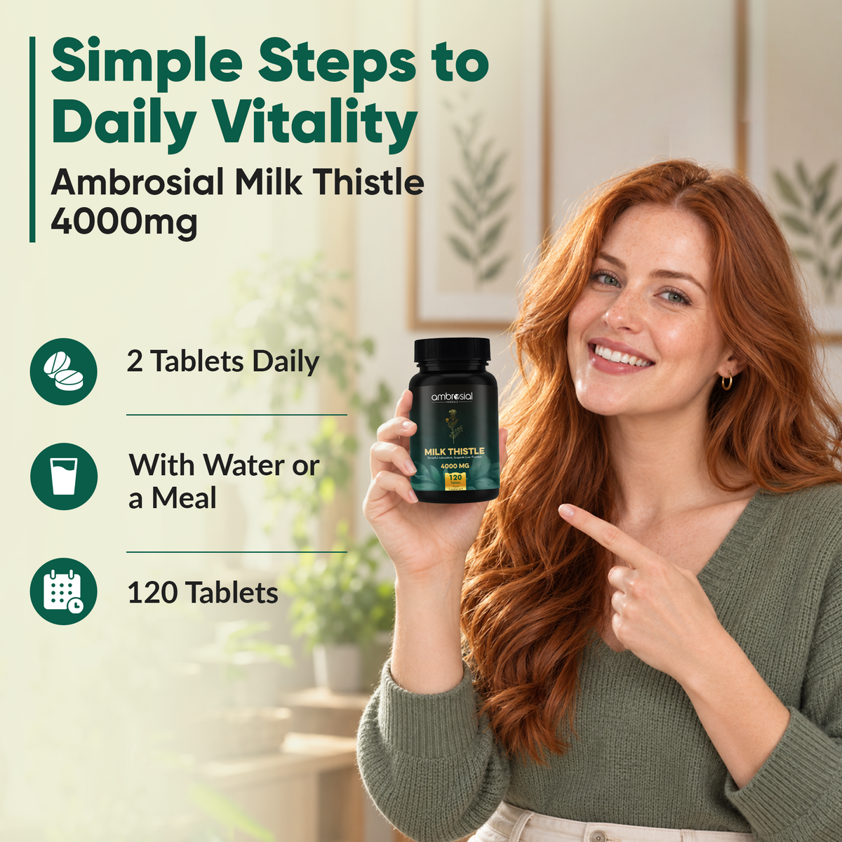 Ambrosial Milk Thistle 4000 MG 