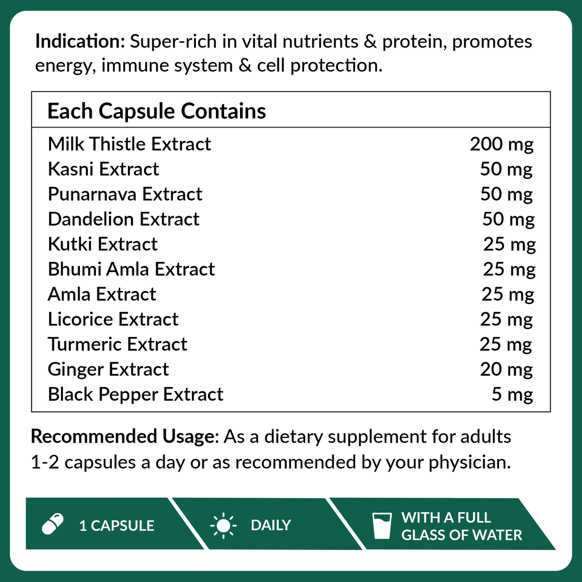 Milk Thistle Liver Detox
