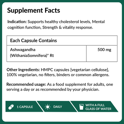 Ashwagandha 500 mg 