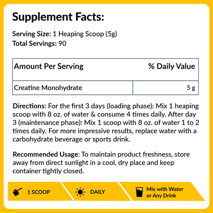 Creatine Monohydrate 450 Mg 