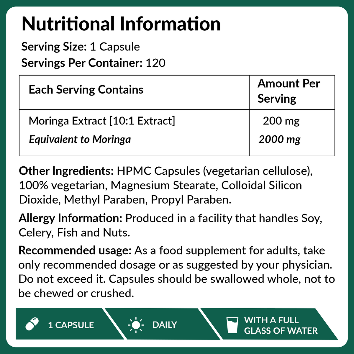 Moringa 2000MG