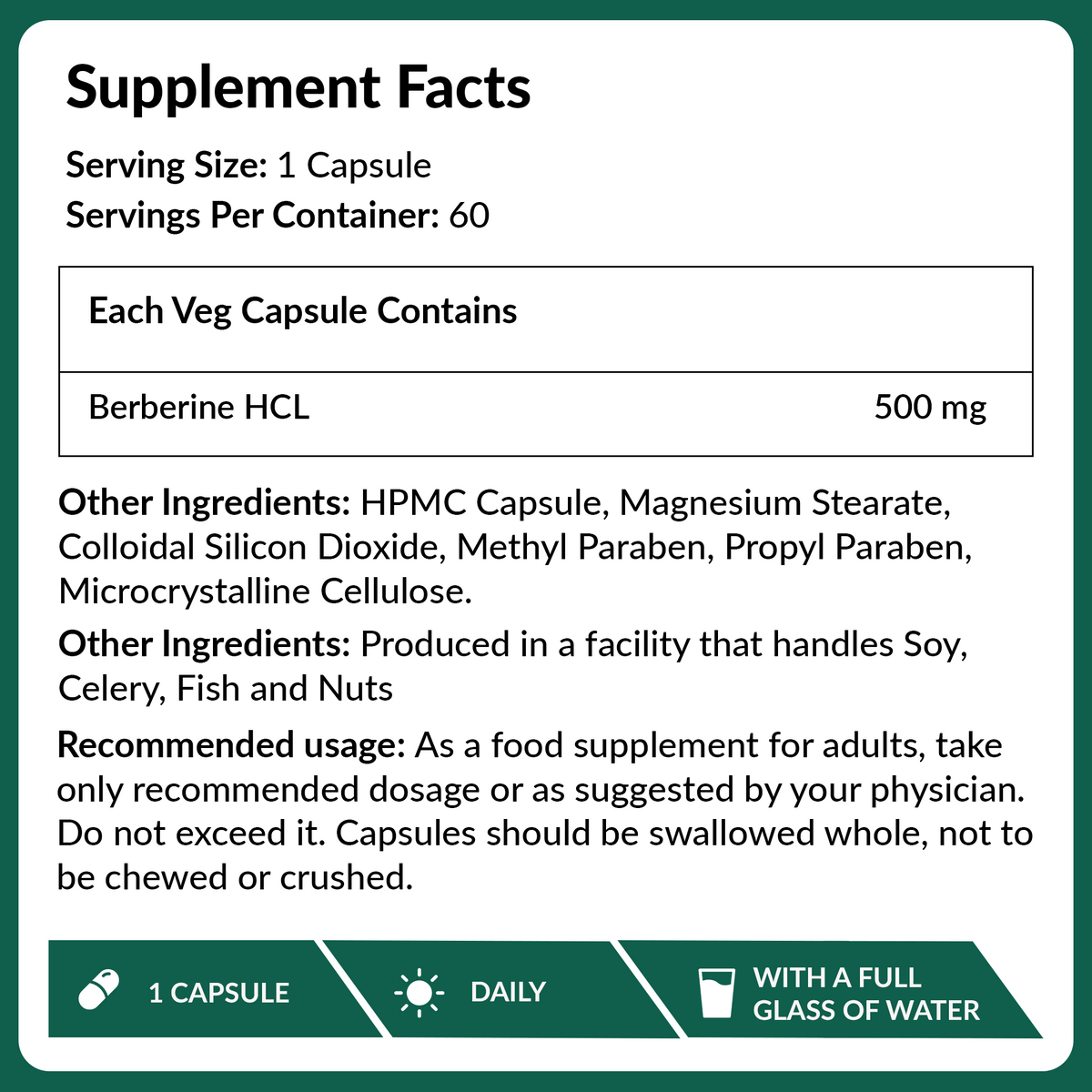 Berberin 500 mg