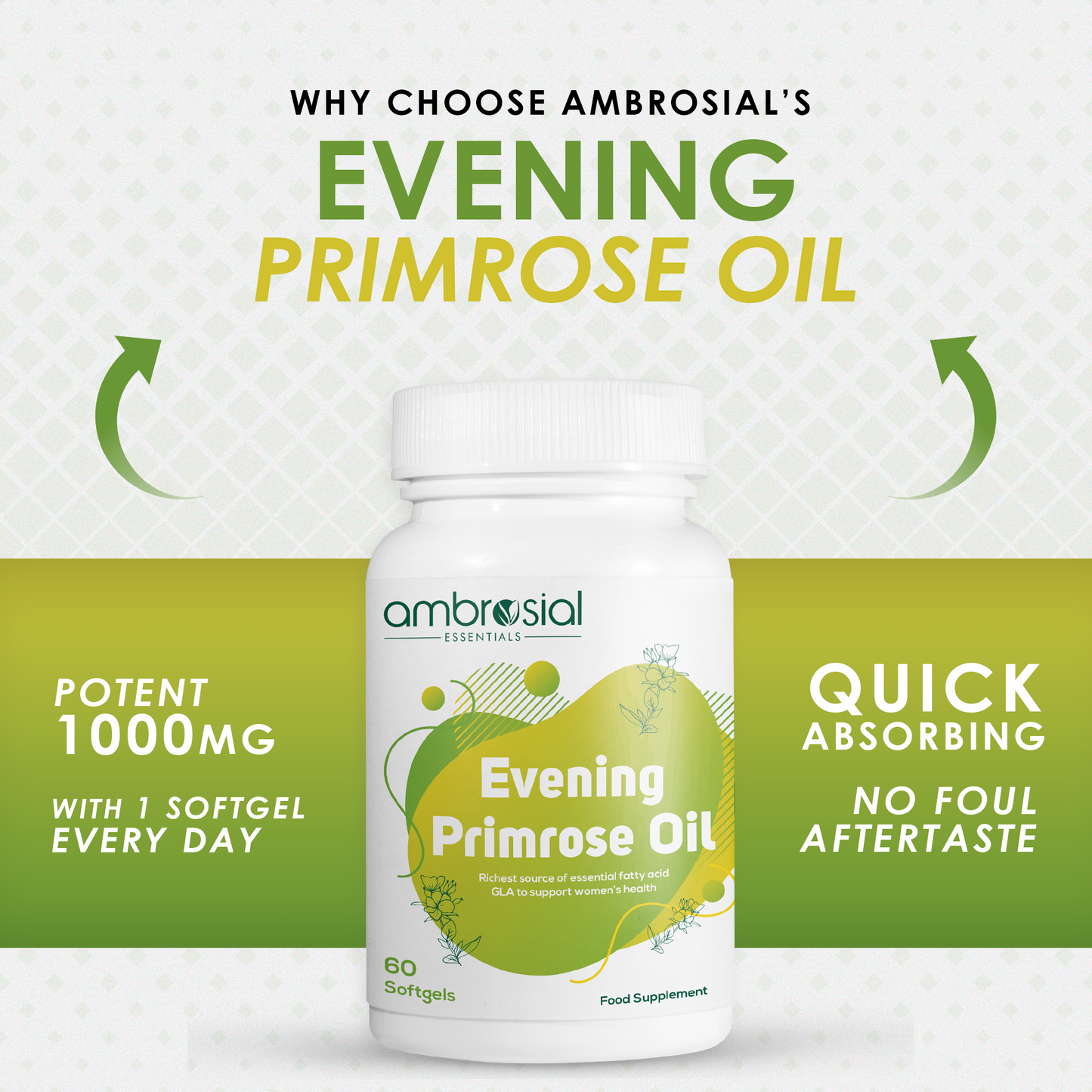 Evening Primrose Oil (EPO) 1000 mg 