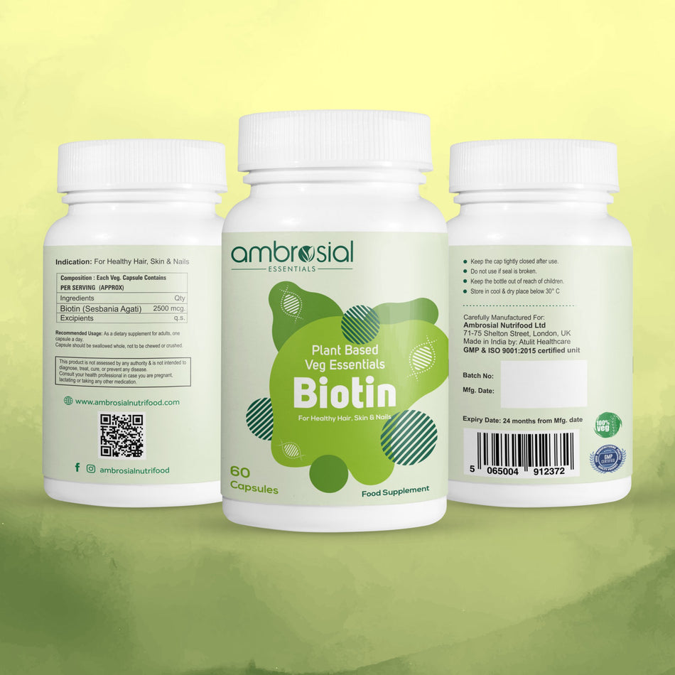 Biotin (Plant Based) 2500 mcg