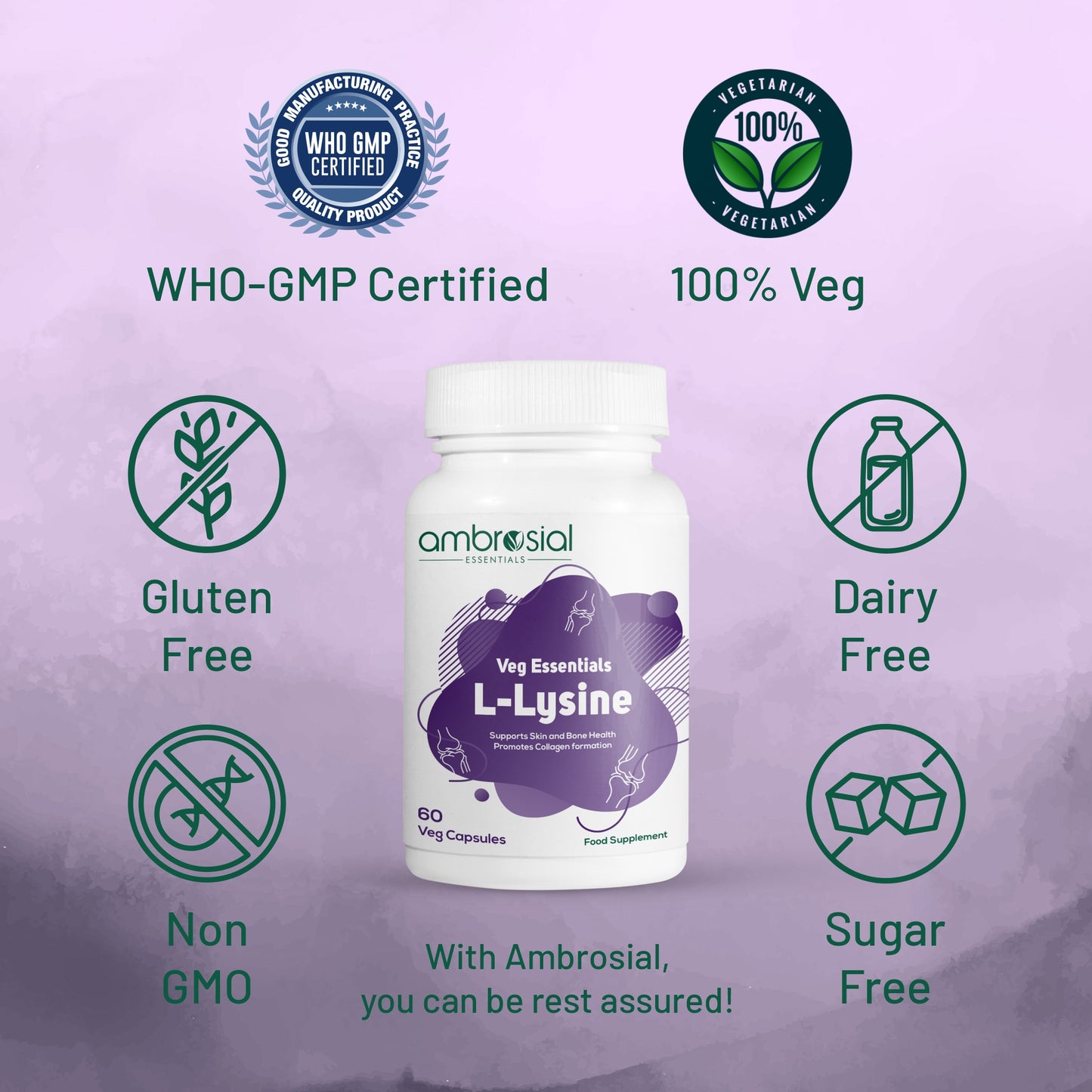 L-Lysin 500 mg